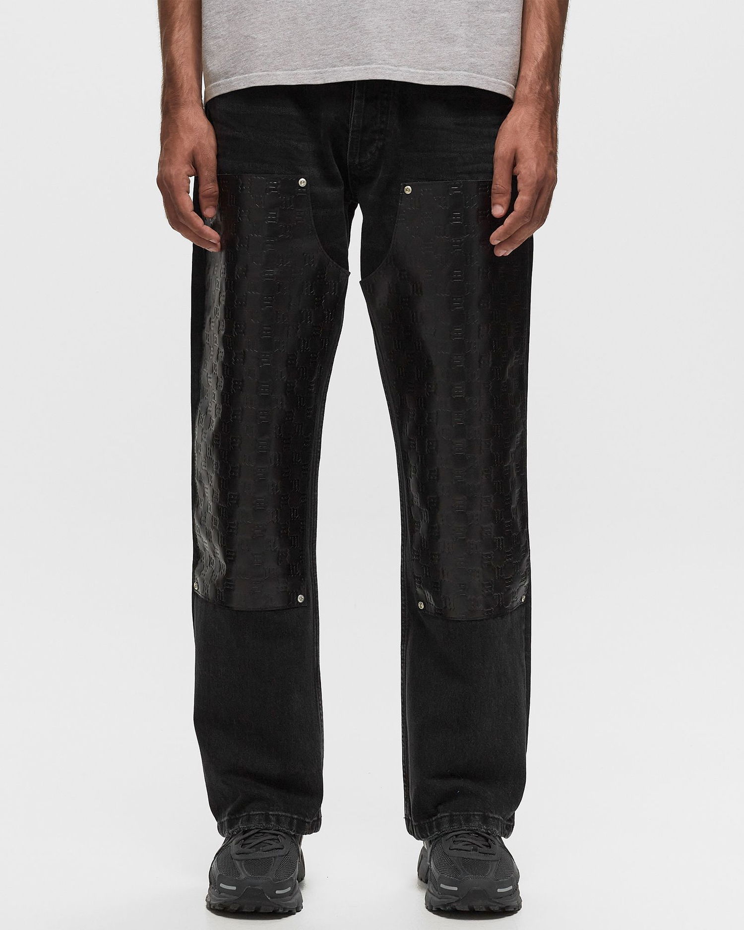 Džínsy MISBHV MISBHV Dark Room Carpenter Jeans L Čierna | 231M309, 1
