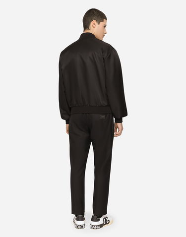 Bomber bunda Dolce & Gabbana Dolce & Gabbana Button Bomber Jacket Čierna | G9VD2TFUMNQN0000, 3