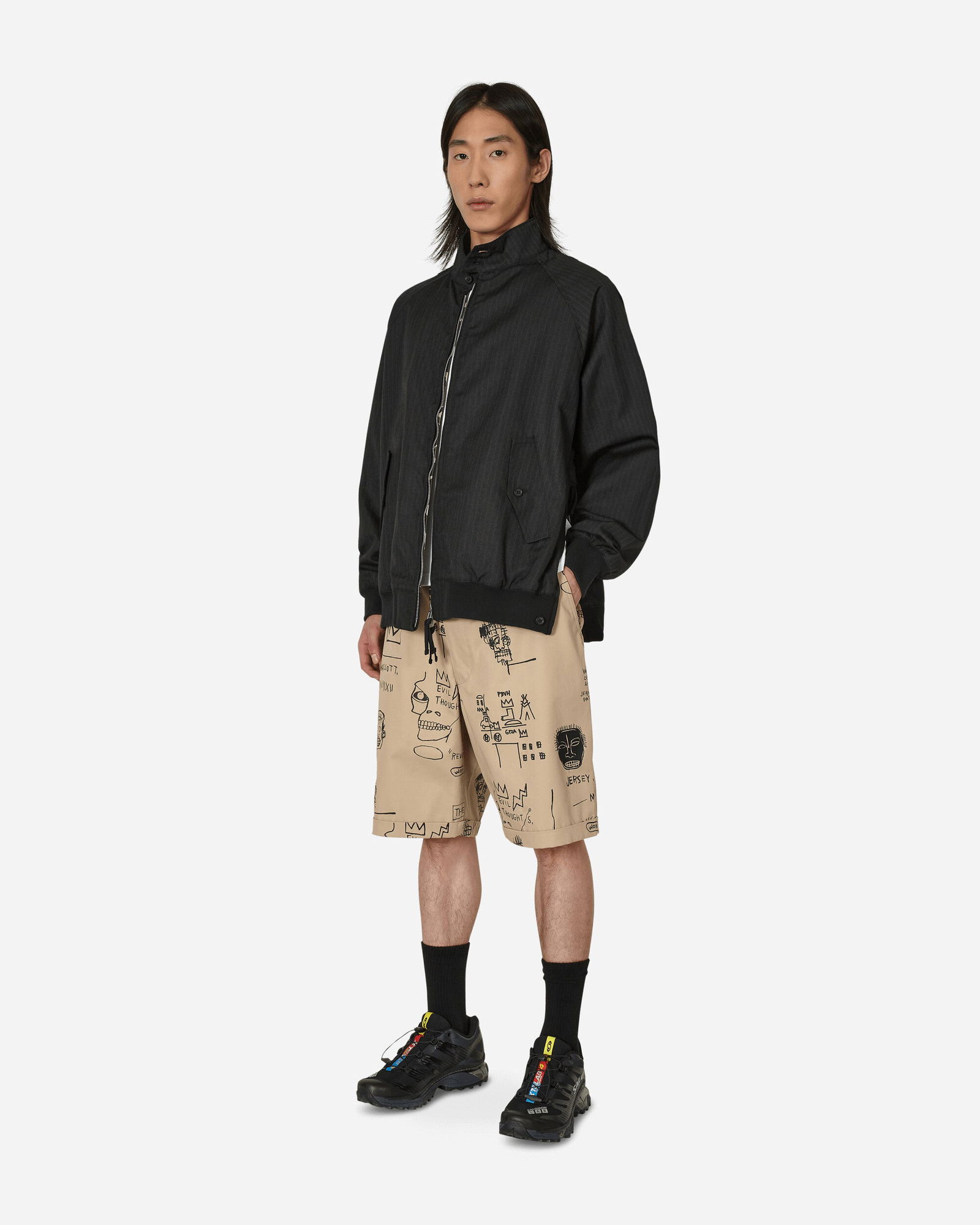 Jean-Michel Basquiat Print Chino Shorts