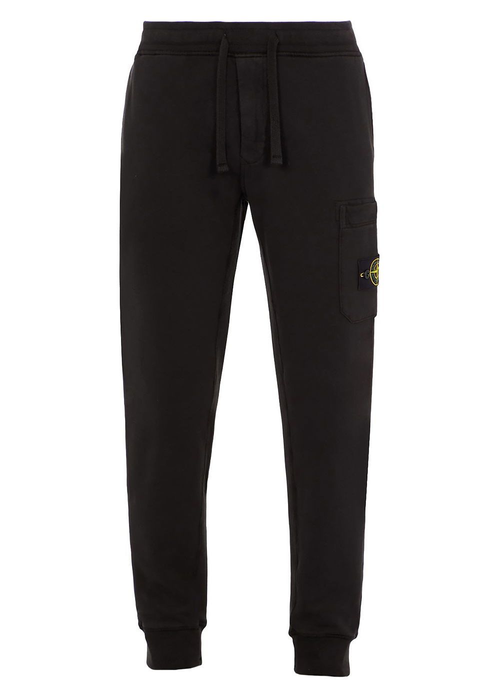Tepláky Stone Island Brushed Cotton Fleece Slim Fit Sweatpant Čierna | 751564520V0029-9444 / 771564520 V0029, 0