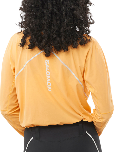 Sveter Salomon Salomon Sense Aero Hybrid Cropped HZ HD Women's Running Pullover Žltá | lc2471-0, 1
