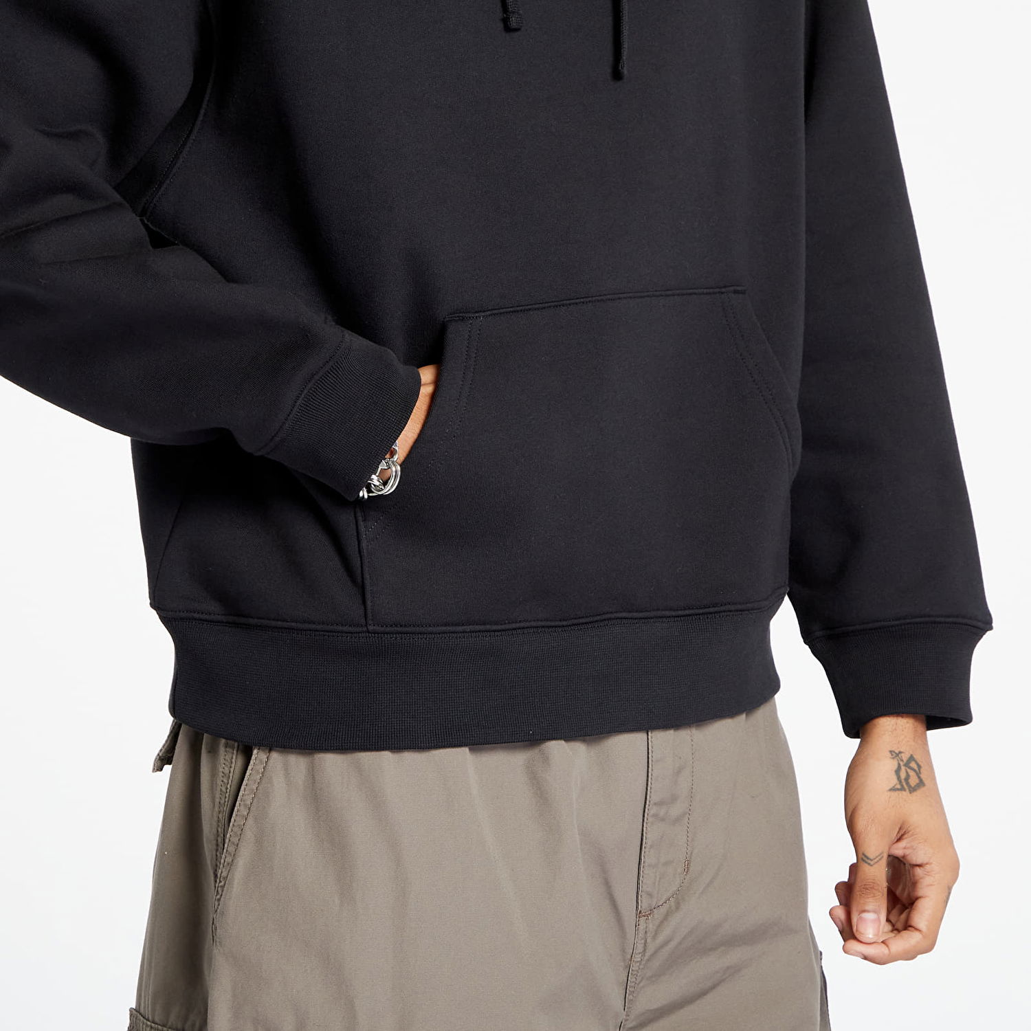 Mikina Patta Fovever And Always Boxy Hoodie Čierna | AW23-FOREVER-ALWAYS-BHS-001, 1