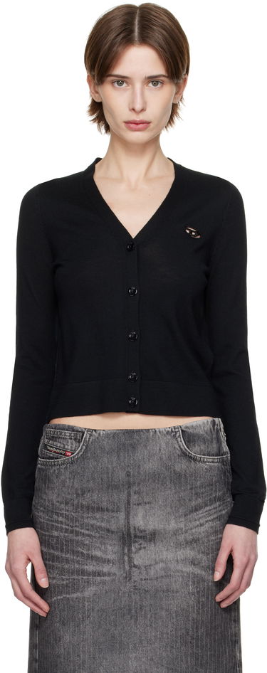 Sveter Diesel M-Alima Cropped Cardigan Čierna | A17499 0DCCH, 0