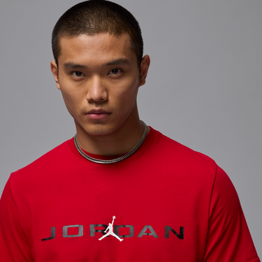 Tričko Jordan Jordan Air T-Shirt Červená | IB7353-687, 3