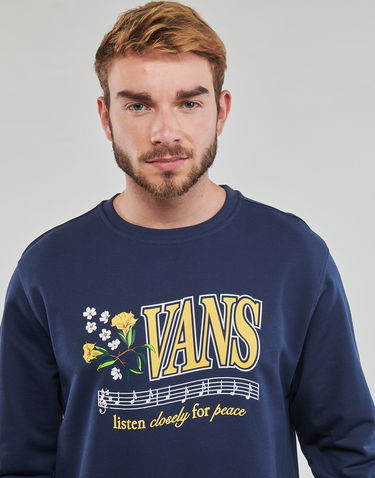 Sveter Vans Noted Crewneck Navy | VN0008H1LKZ, 4