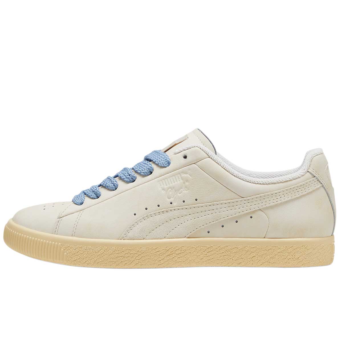 Tenisky a topánky Puma Clyde Basketball Nostalgia, white Béžová | 395374_01, 0