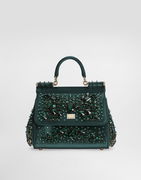 Medium Sicily Embellished Handbag