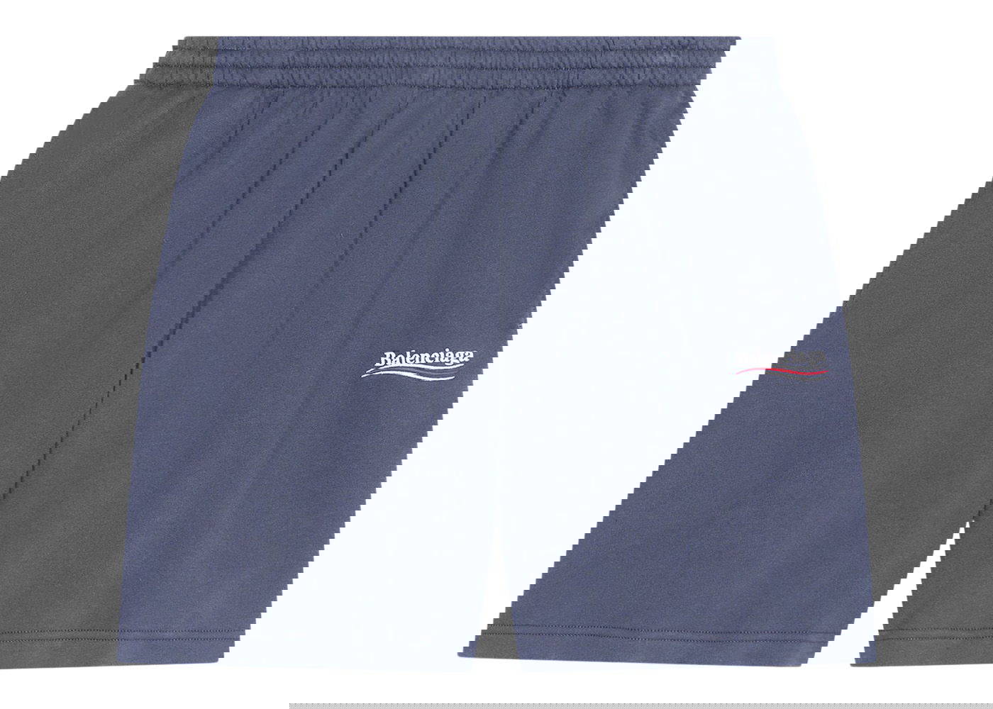 Šortky Balenciaga Political Campaign Large Fit Sweat Shorts Navy | 676137TKVI91366, 0