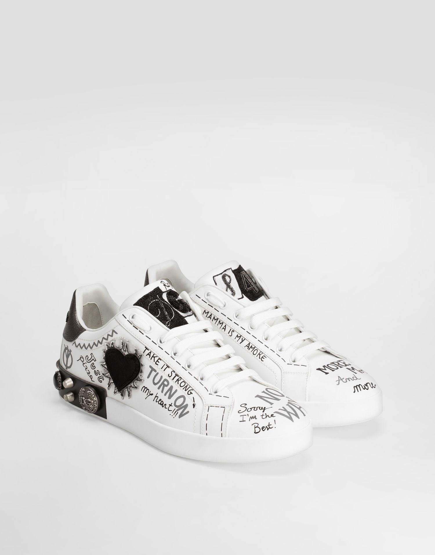 Doplnky Dolce & Gabbana Dolce & Gabbana Portofino Calfskin Biela | CS1759AH029HA9EN, 1