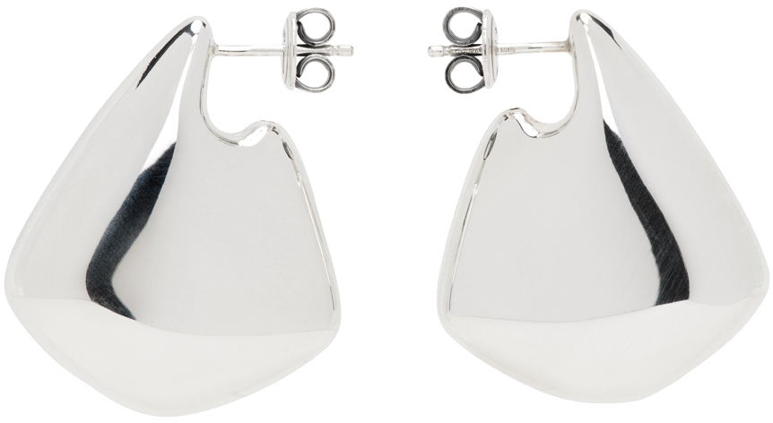 Náušnice Bottega Veneta Small Fin Earrings Metalická | 786204 V5070, 0