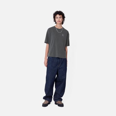 Tričko Carhartt WIP Garment Dyed Relaxed Fit T-Shirt Zelené | I033051_32, 2