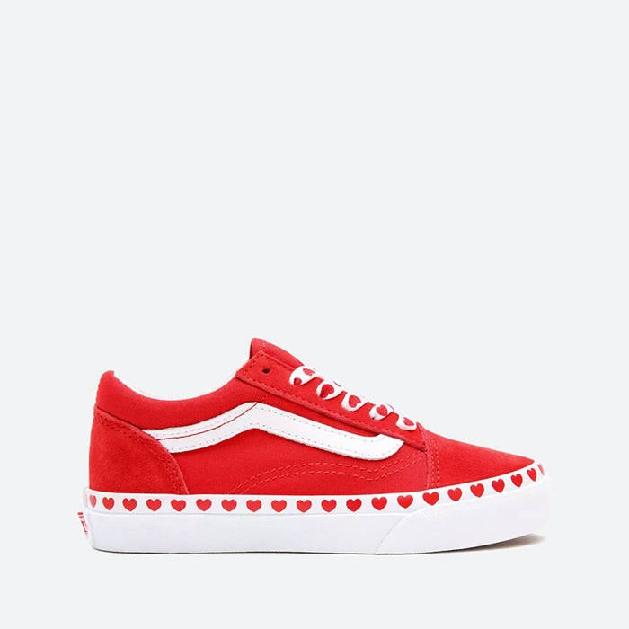 Tenisky a topánky Vans Old Skool Heart Foxing Červená | VN0A4UHZ30V, 1