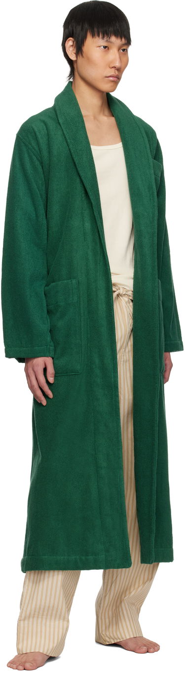 Pyžamo TEKLA Tekla Terry Classic Bathrobe Zelené | CB-TEGR, 4
