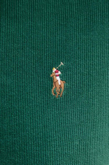 Polo tričko Polo by Ralph Lauren Corduroy Polo Shirt Zelené | 710909633005, 4