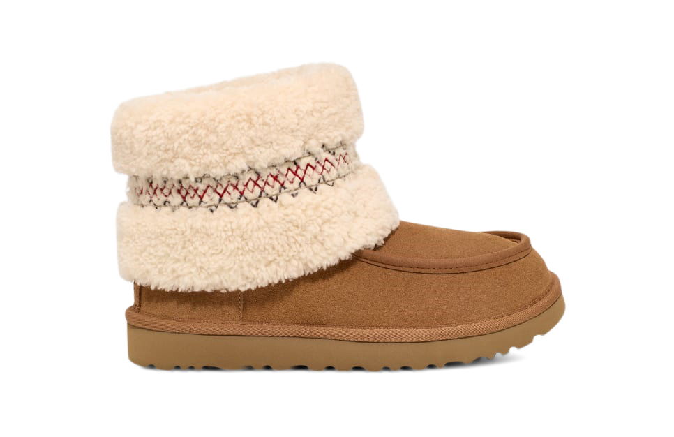 Tenisky a topánky UGG Mini Heritage Braid "Chestnut" W Hnedá | 1148930-CHE, 0