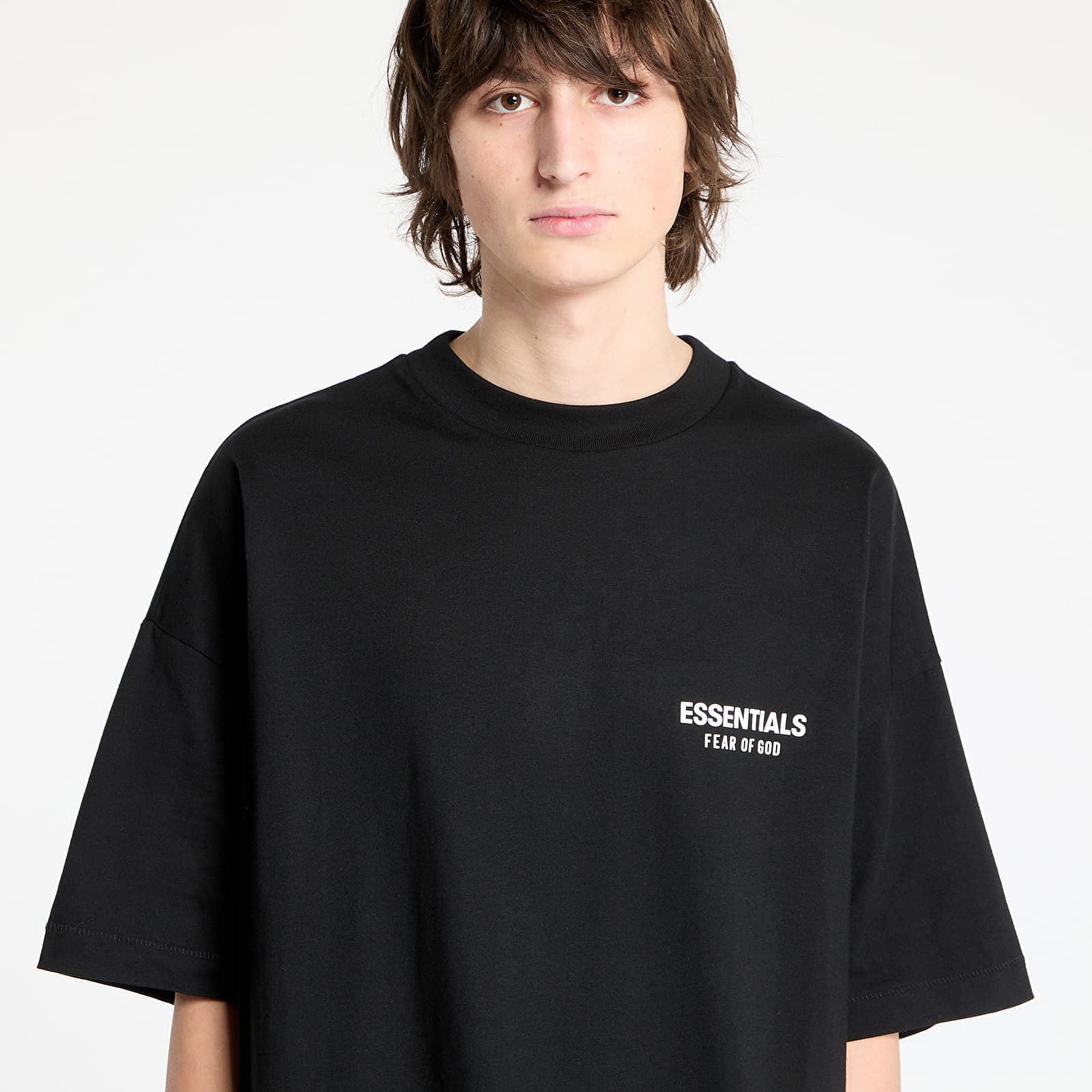 Essentials Jersey Crewneck T-Shirt Black