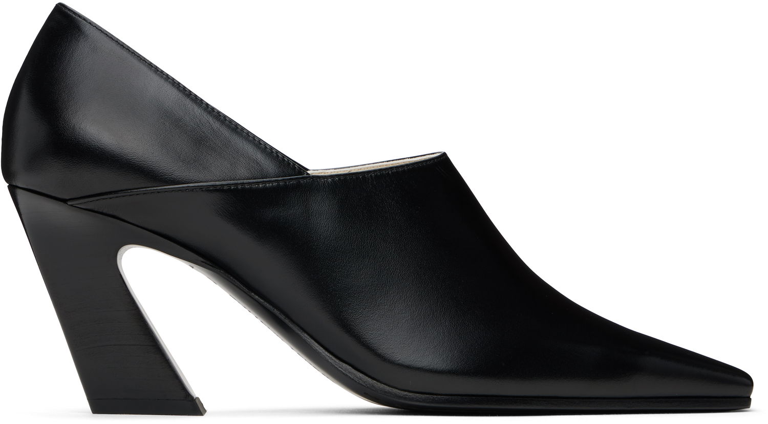 Tenisky a topánky Bottega Veneta Lewis Leather Pumps Čierna | 806723 V4Q50, 0
