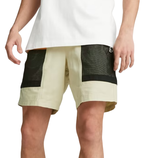 Šortky Puma DOWNTOWN Cargo Short with Mesh Panels Béžová | 538869-088