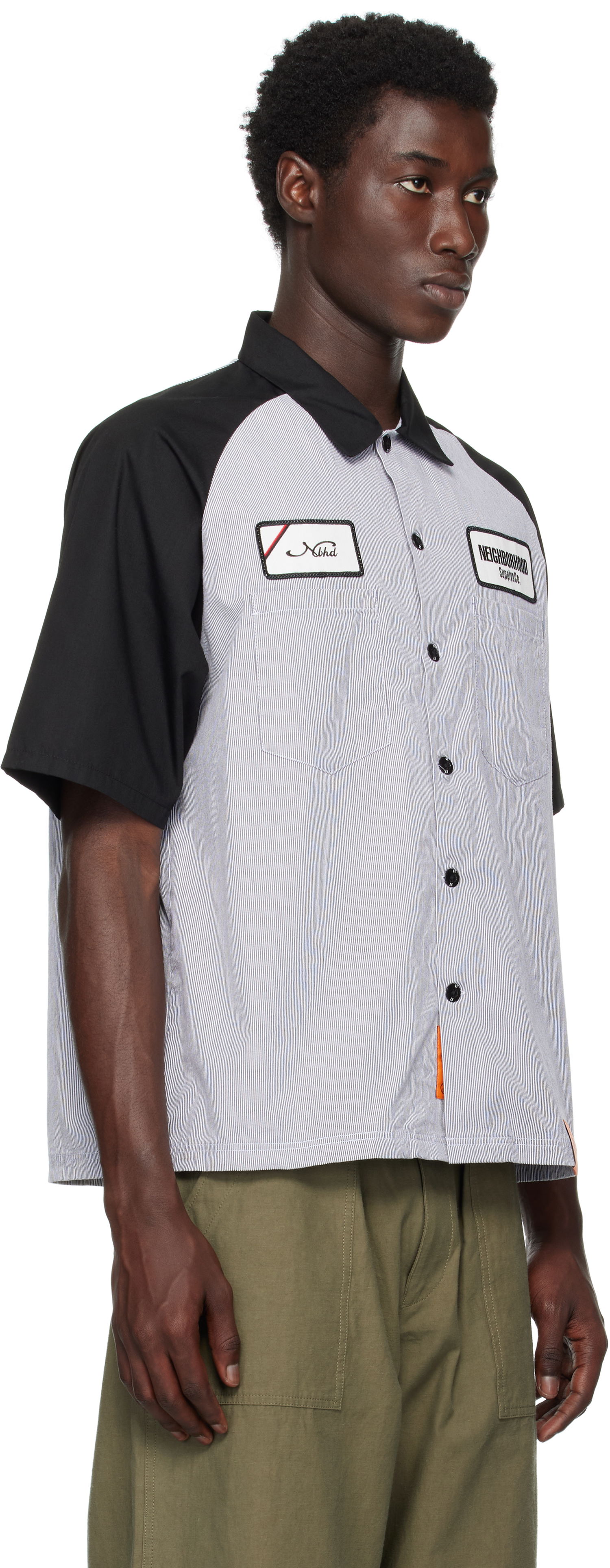 Košeľa Neighborhood Neighborhood Classic Work Shirt Čierna | 251TSNH-SHM04, 1
