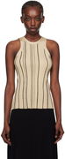 TOTEME Braid Rib Tank Top