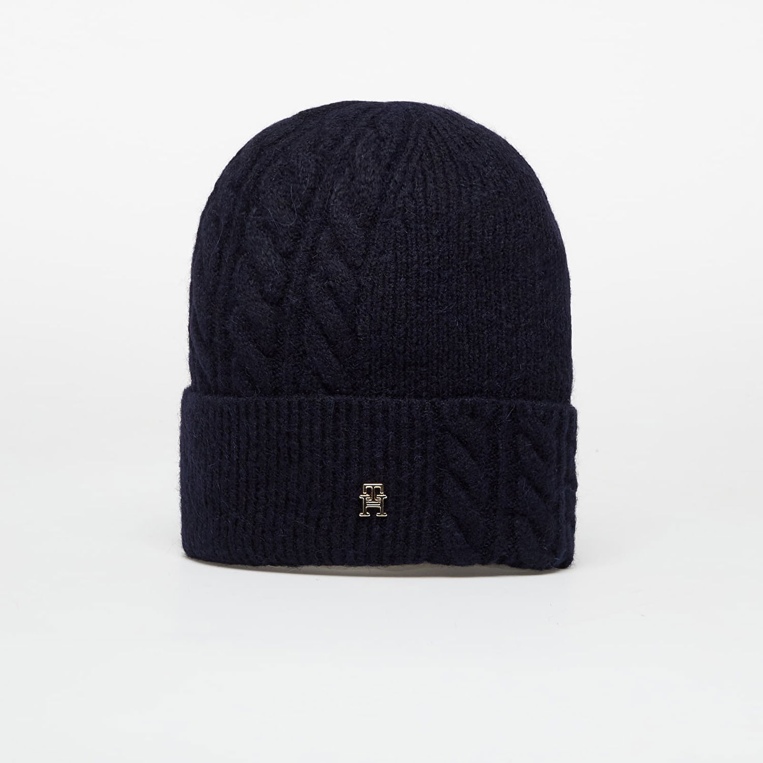 Kulicha Tommy Hilfiger Tommy Hilfiger Elevated Chic Fluffy Beanie Navy | AW0AW17784 DW6, 0