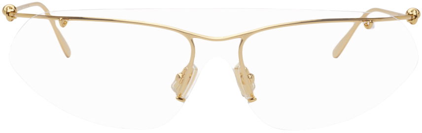 Slnečné okuliare Bottega Veneta Knot Sunglasses Béžová | BV1272S-001, 0