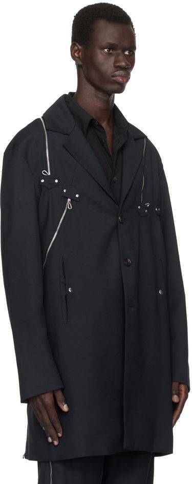 Bunda KIKO KOSTADINOV Kiko Kostadinov Knox Multi Zip Blazer Čierna | KKAW24J03-44, 1