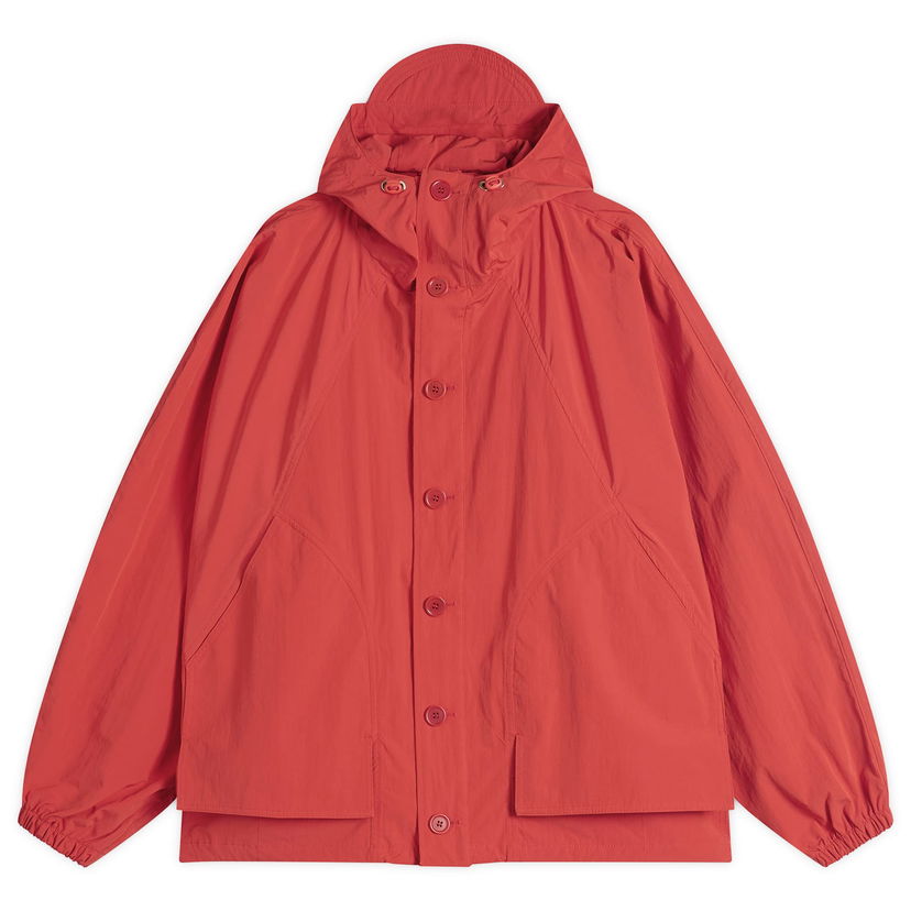 Bunda YMC YMC Bonehead Hooded Jacket Červená | Q5ZAE-60