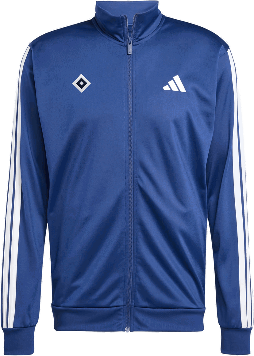 Bunda adidas Originals Hamburger SV Striped Training Track Jacket Modrá | 6hsvji8817