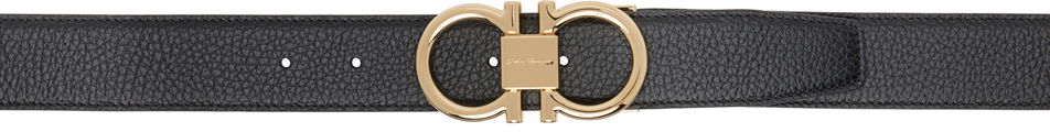 Opasok FERRAGAMO Salvatore Ferragamo Gancini Reversible Belt Šedá | 764164 679938055, 0