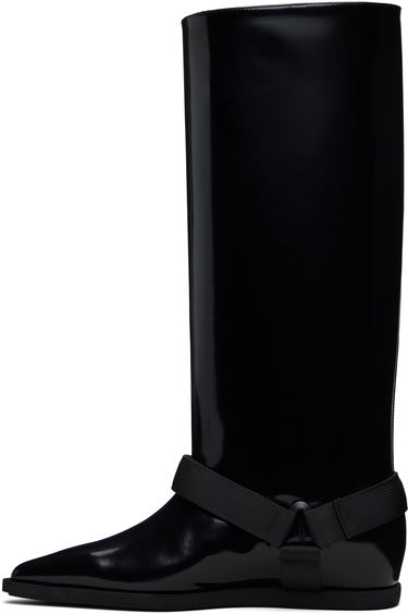 Tenisky a topánky sacai sacai Belted Tall Boots Čierna | 25-08249, 2