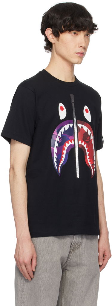 Tričko BAPE Camo Shark Graphic T-Shirt Čierna | 001TEK801021M, 1