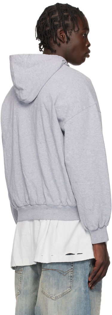 Mikina Balenciaga Balenciaga Boxing Lined Hoodie Šedá | 807999TRVH59921, 2