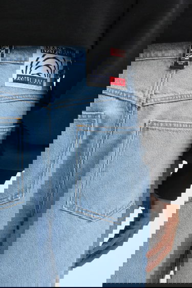 Džínsy Napapijri Martine Rose Wide-Leg Jeans Modrá | NP0A4I4QD2H1, 3