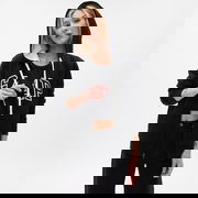 Sweatshirt Logo Sherpa Fullzip Hoodie True Black XS