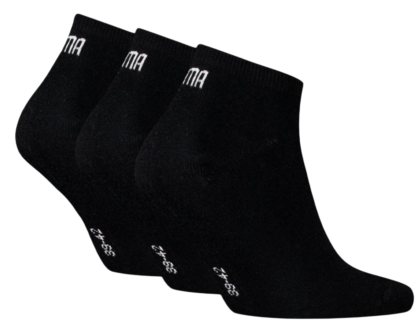 Ponožky Puma Puma Plain 3-Pack Socks Čierna | 701231277-200, 1