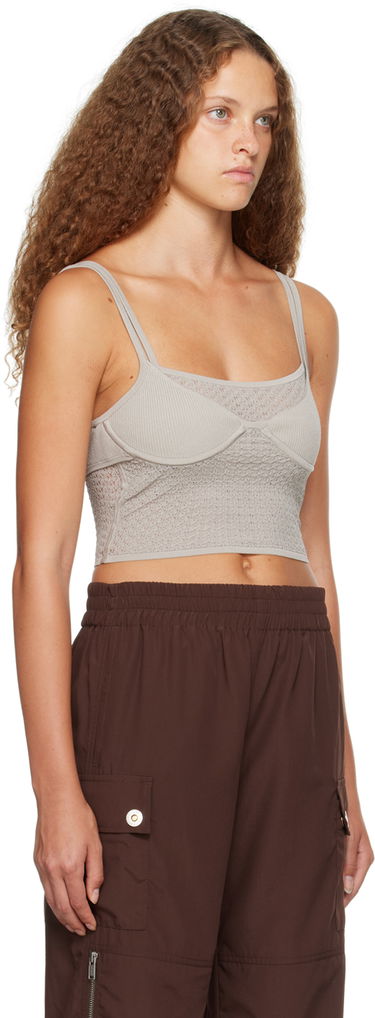 Tielko Dion Lee Knit Tank Top Šedá | A7722P23, 1