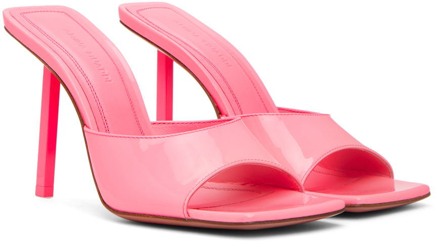 Amina Muaddi Laura Heeled Sandals