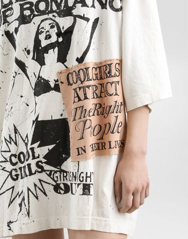 Tričko Dolce & Gabbana Dolce & Gabbana Oversized Printed Jersey T-Shirt Biela | F8V93TGDDH8S9000, 3
