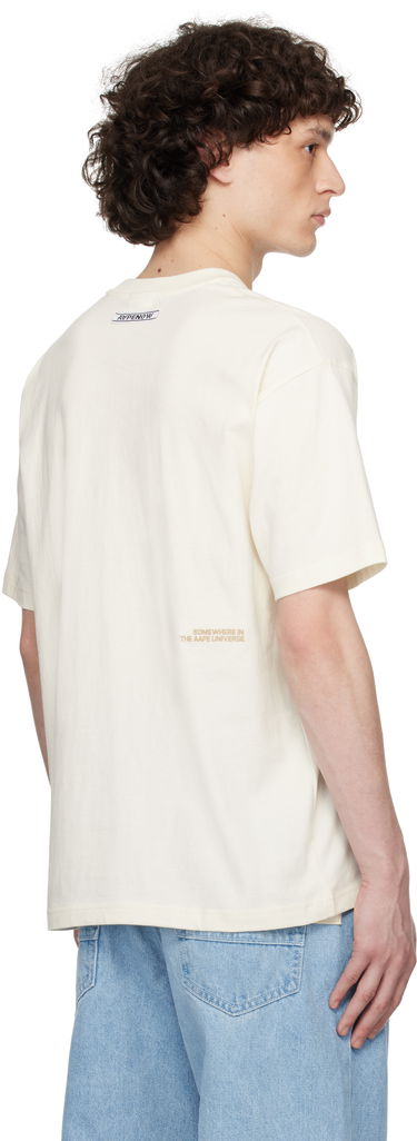 Tričko AAPE by A Bathing Ape AAPE by A Bathing Ape 'AAPE' Now T-Shirt Biela | AAPTEM1598XXNIVX, 2