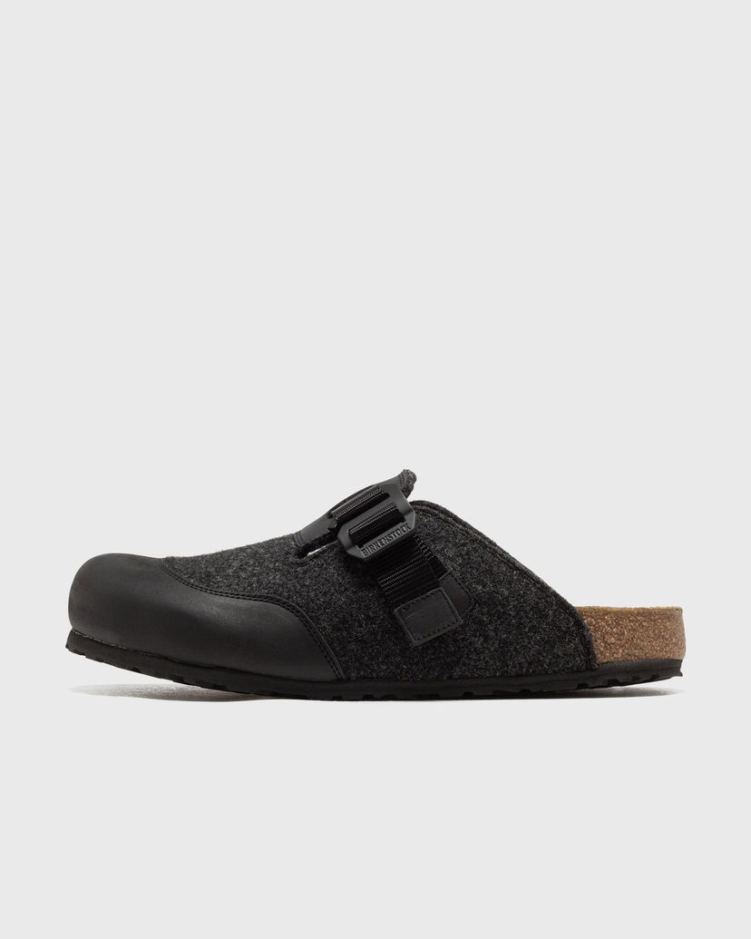 Tenisky a topánky Birkenstock Boston Nova Felt Leather Textile Clog Šedá | 1030159