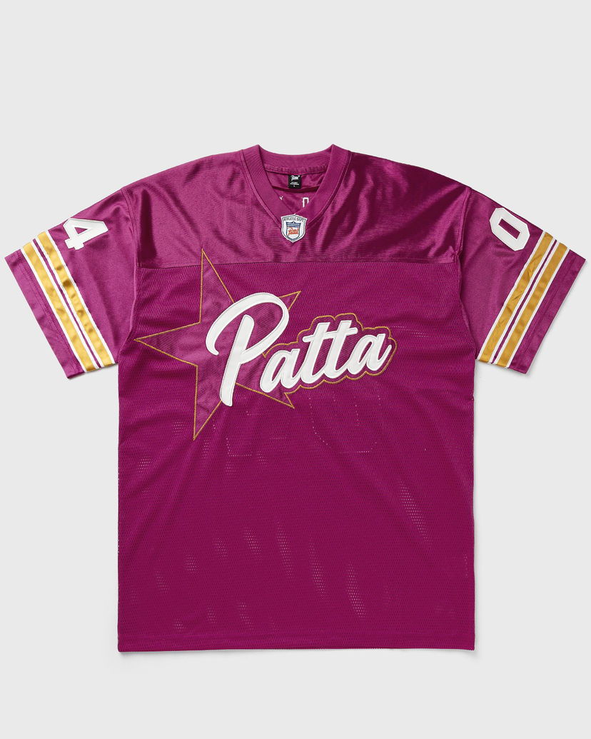 Dres Patta All Star Athletic Dept Football Jersey Fialová | POC-AW25-5000-298-0017-098