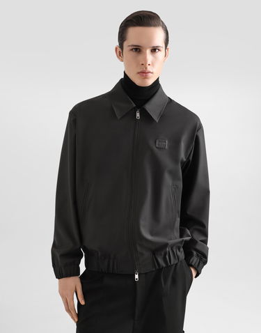 Bomber bunda Dolce & Gabbana Woolen Jacket With Tag Čierna | G9BMUTFURK8N0542, 3