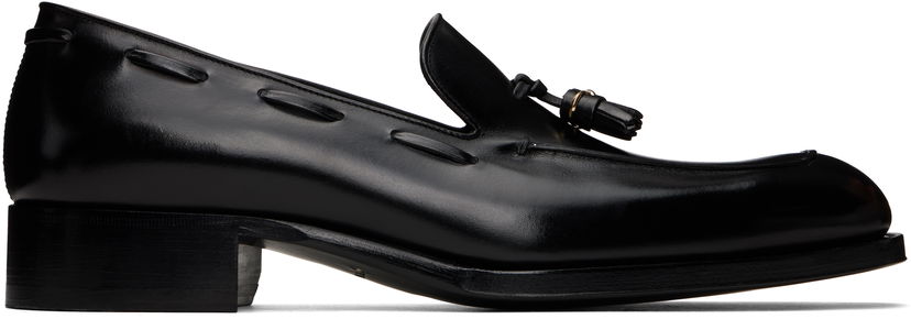 Starostlivosť o obuv Tom Ford TOM FORD Edgar Tassel Leather Loafers Čierna | J1118-LCL021P