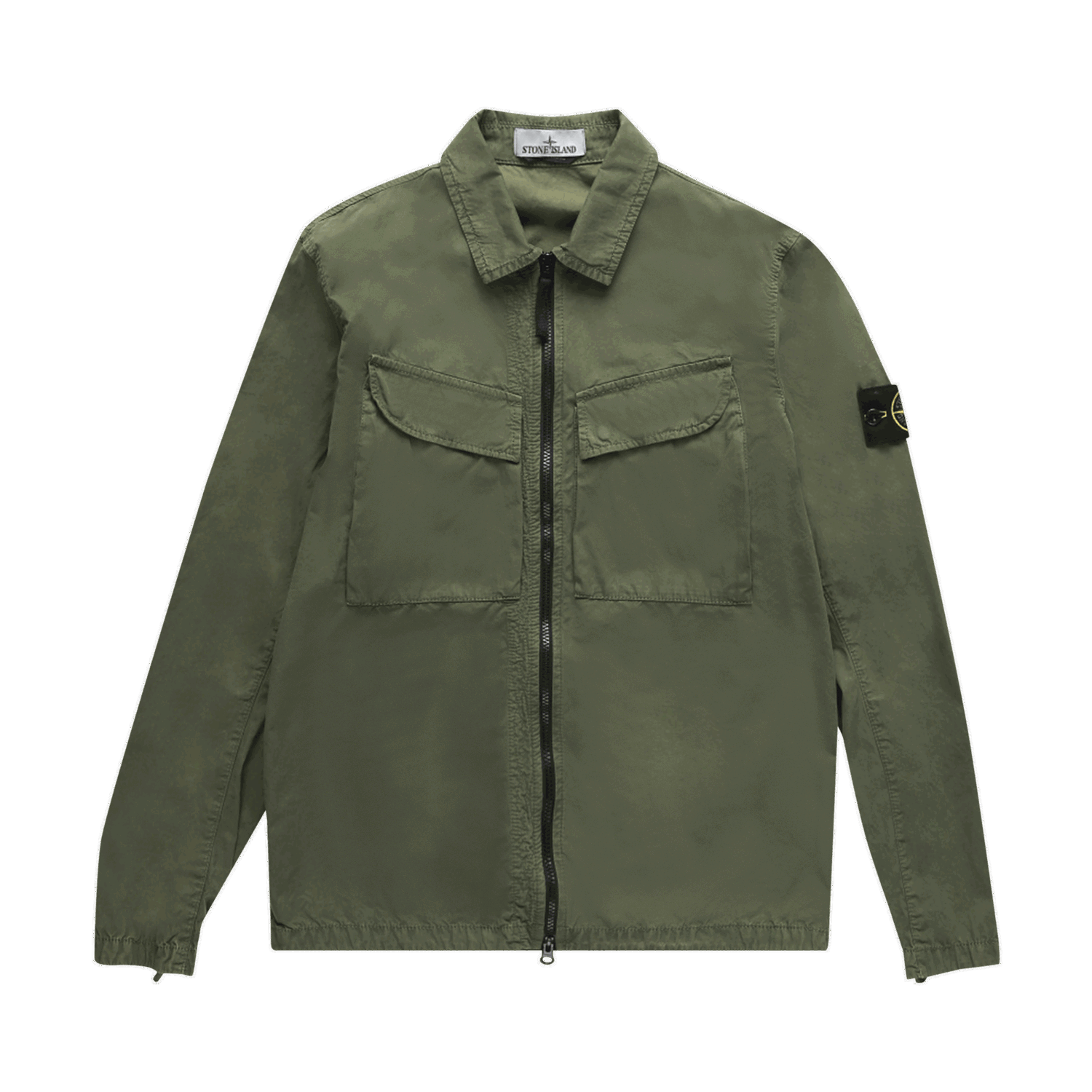 Bunda Stone Island Overshirt Zelené | 7715101WN V0158, 0