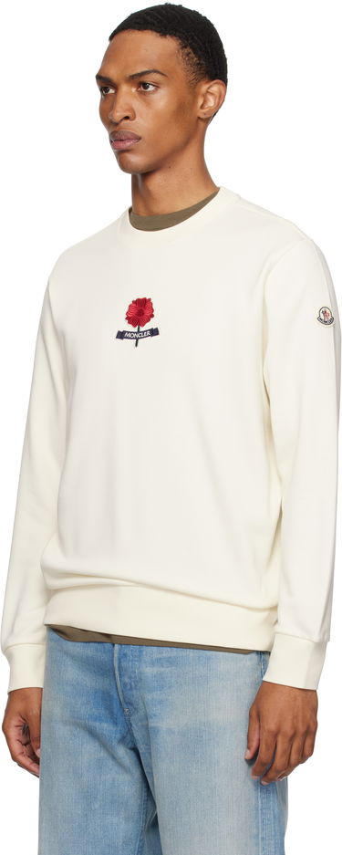Mikina Moncler Moncler Archivio Sweatshirt Biela | K20918G0003689B3P, 3
