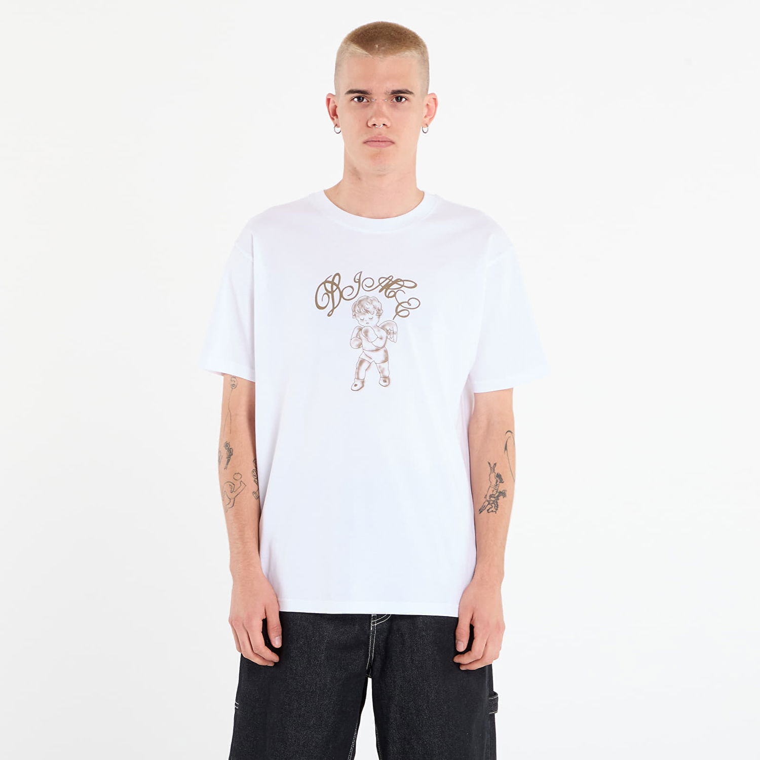 Tričko Dime DIME Fighter Tee Biela | DIMESU2557WHT, 0