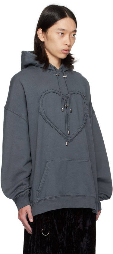Mikina Collina Strada Collina Strada Heart Hoodie Béžová | XX8754, 4