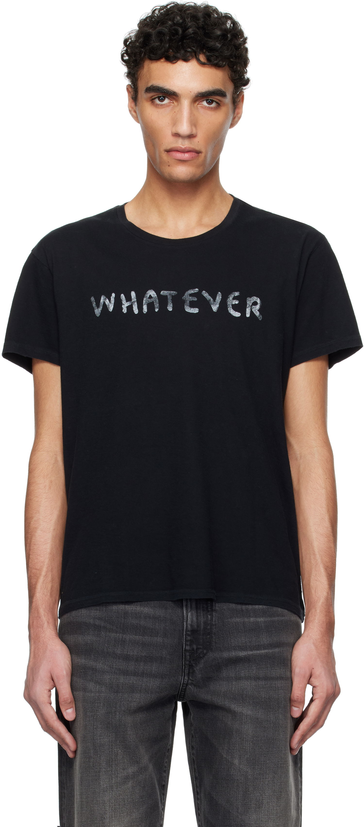 Tričko R13 R13 'Whatever' Boy T-Shirt Čierna | R13WK001-K116A, 0