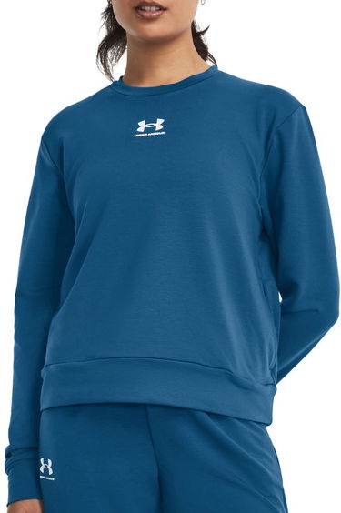 Mikina Under Armour Rival Terry Crew Sweatshirt Modrá | 1369856-426, 0